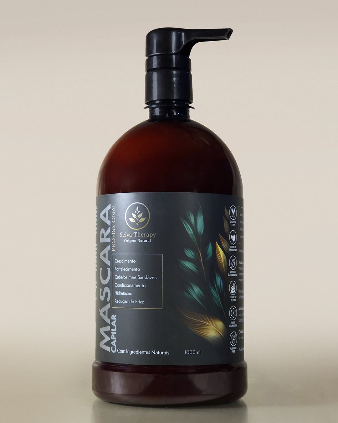 Máscara Profissional Crescimento e Fortalecimento - 1000ml