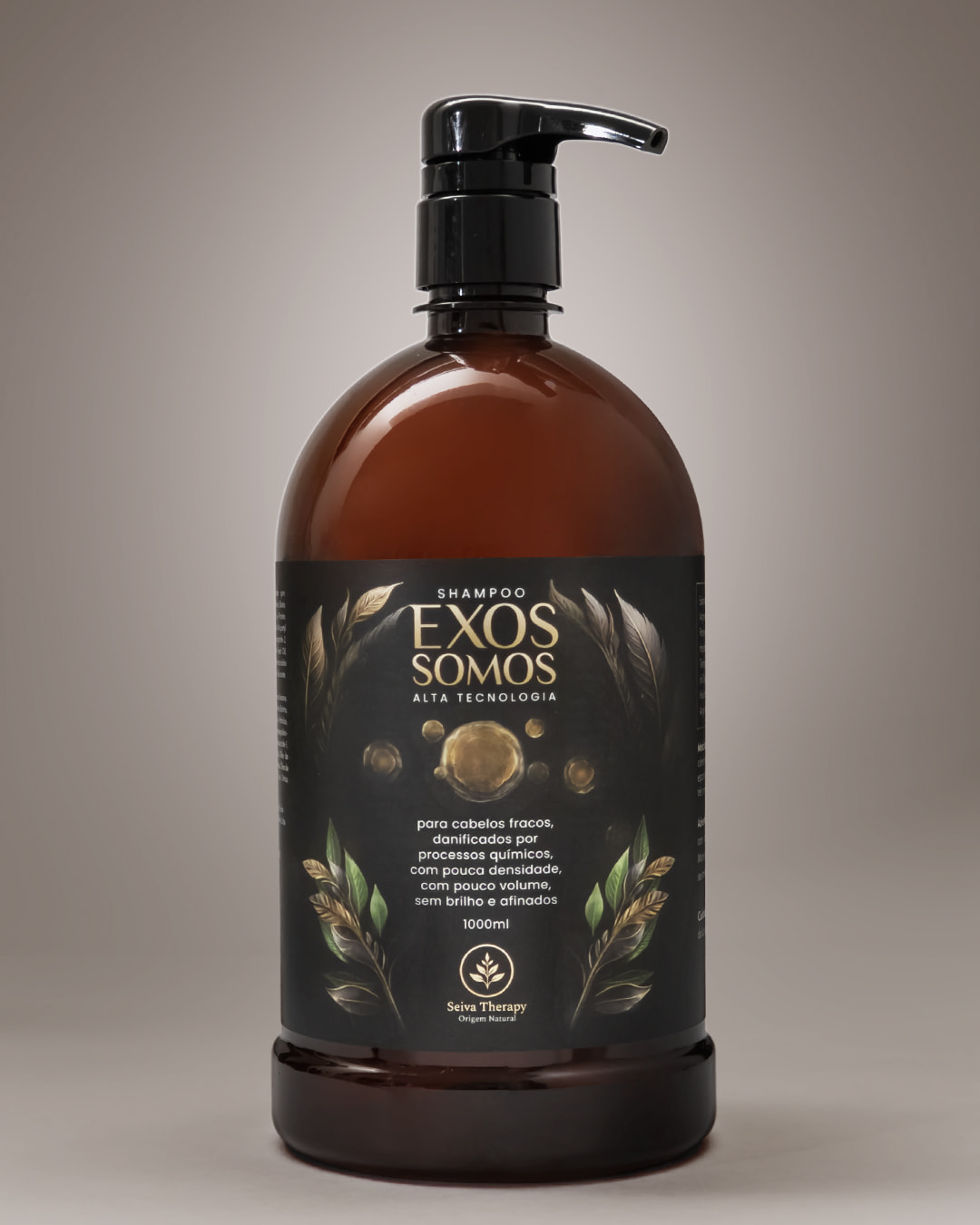 Shampoo Profissional 1000ml Exossomos - Seiva Therapy