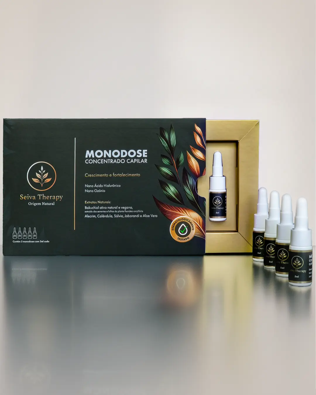 Monodose Concentrado Capilar – Caixa com 5 Monodoses de 5ml