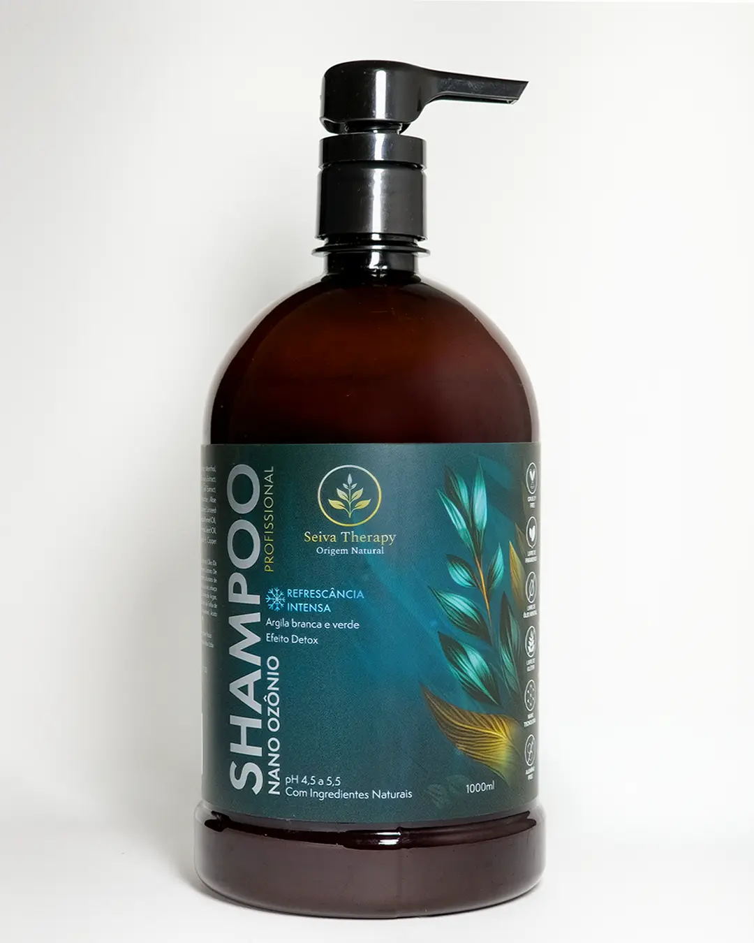 Shampoo Nano Ozônio Profissional - 1000ml