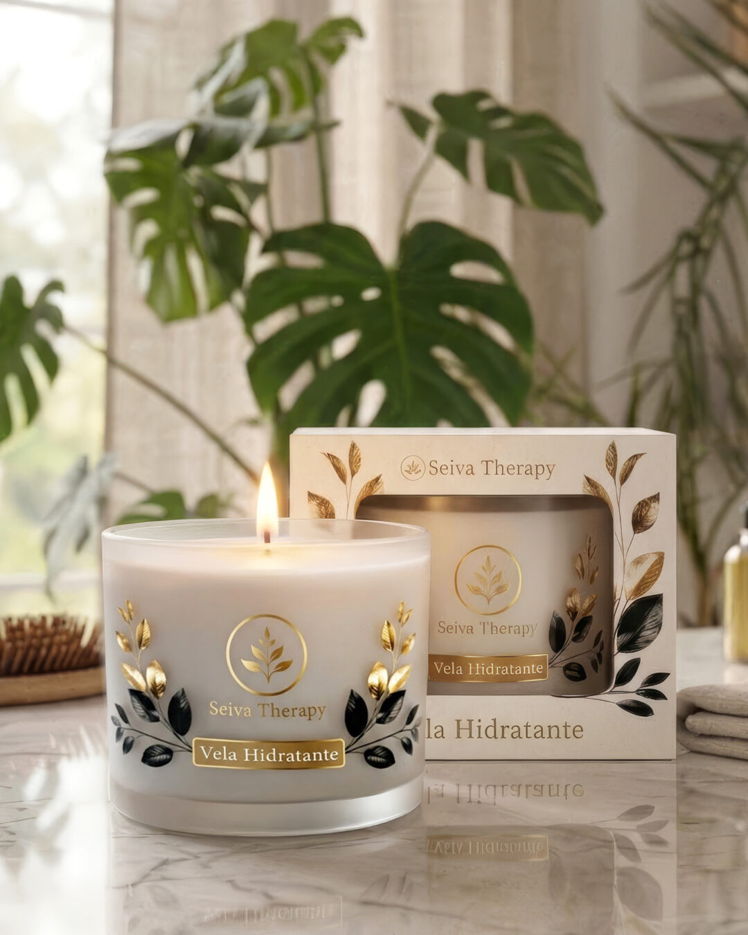 Vela Aromática Hidratante 3 em 1 – 120ml